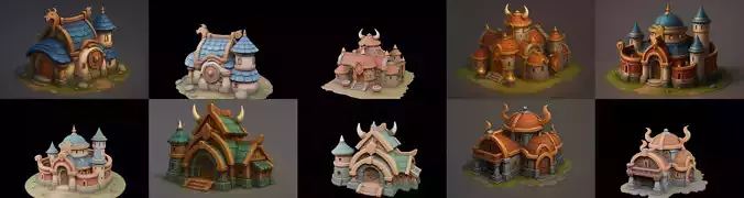 Basement Barrack House str bundle 13 pack 100 glb