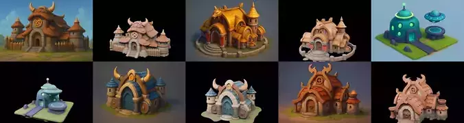 Basement Barrack House str bundle 10 pack 100 glb