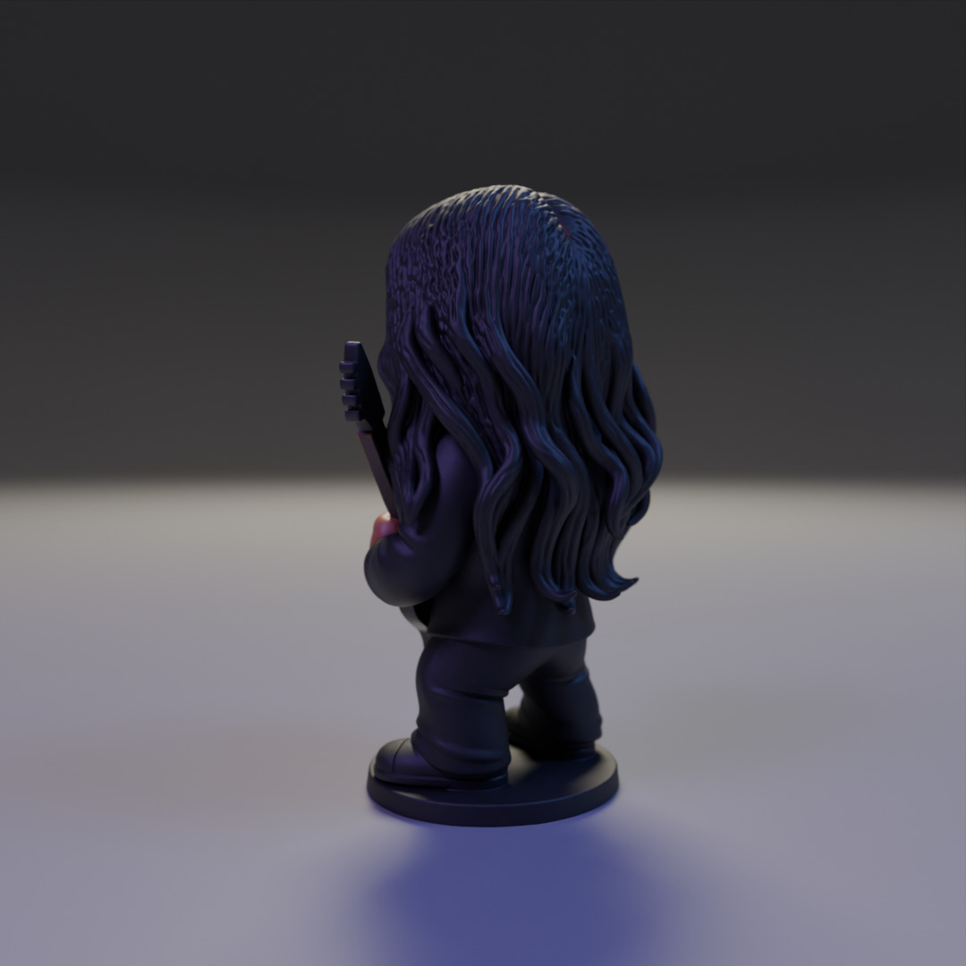 Mick Thomson Chibi 3D print model_12
