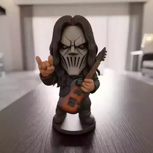 Mick Thomson Chibi 3D print model