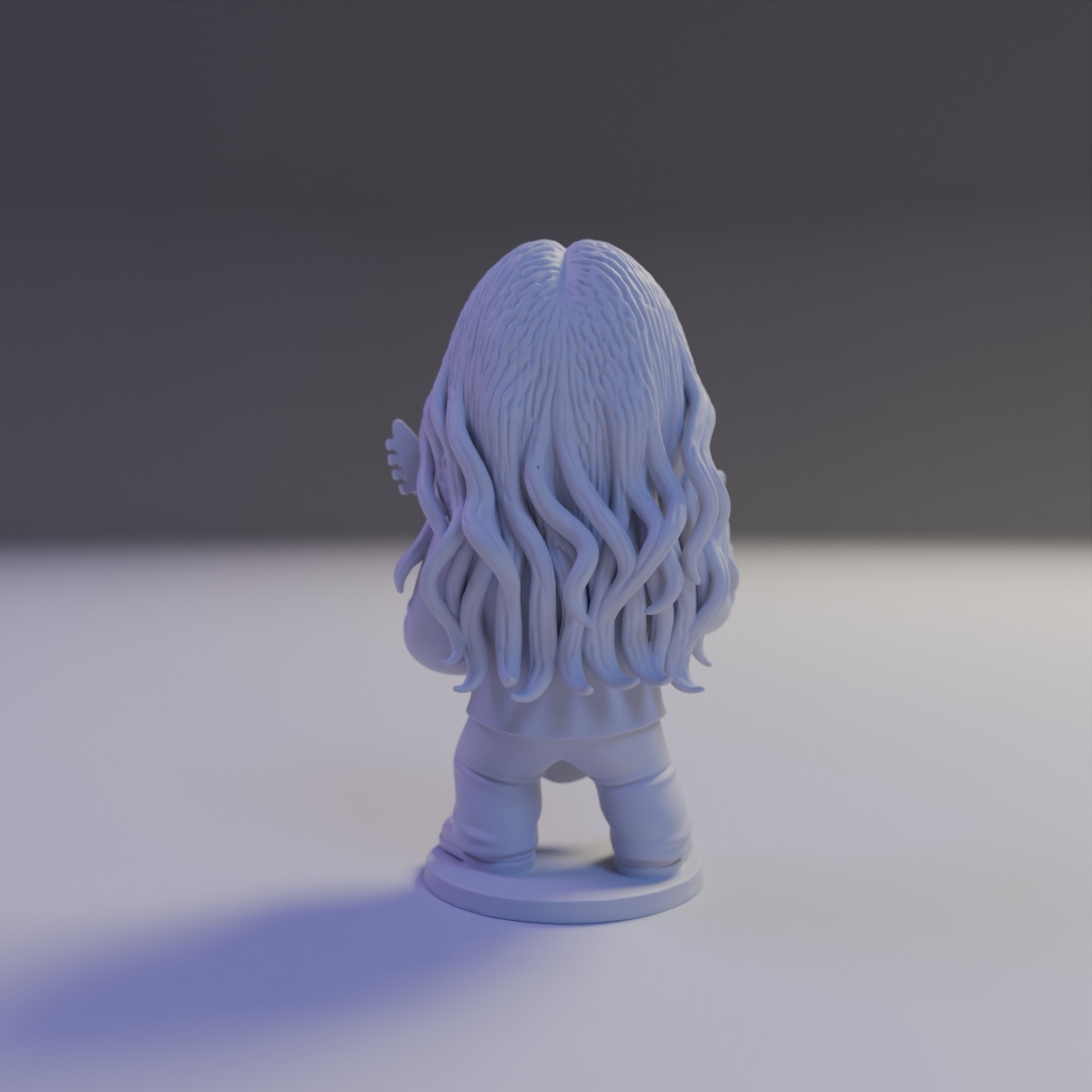 Mick Thomson Chibi 3D print model_5