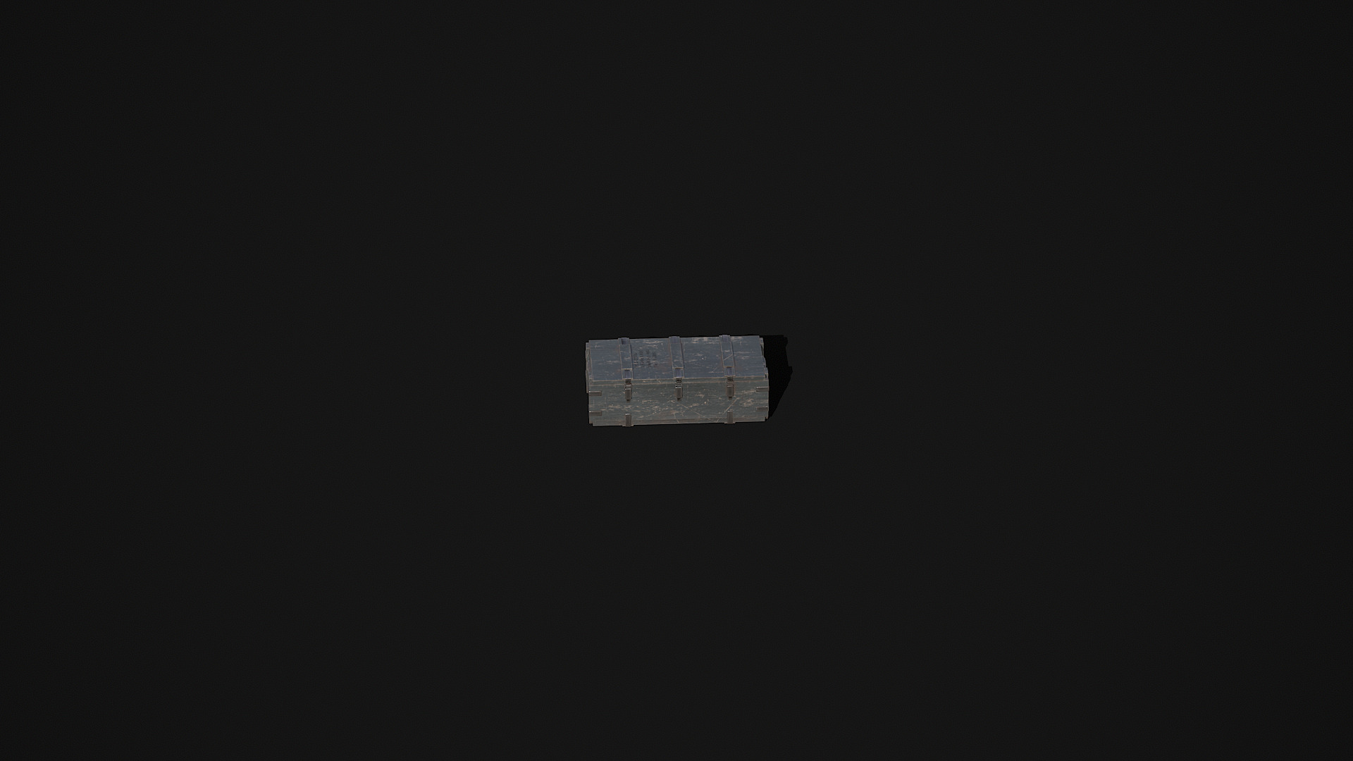 Military Weapon Crate Game-Ready 3D Model Low-poly 3D model_2