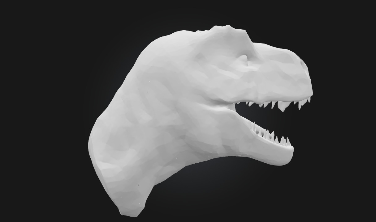 Tyrant Lizard King Ferocious Dinosaur Model 3D model_6