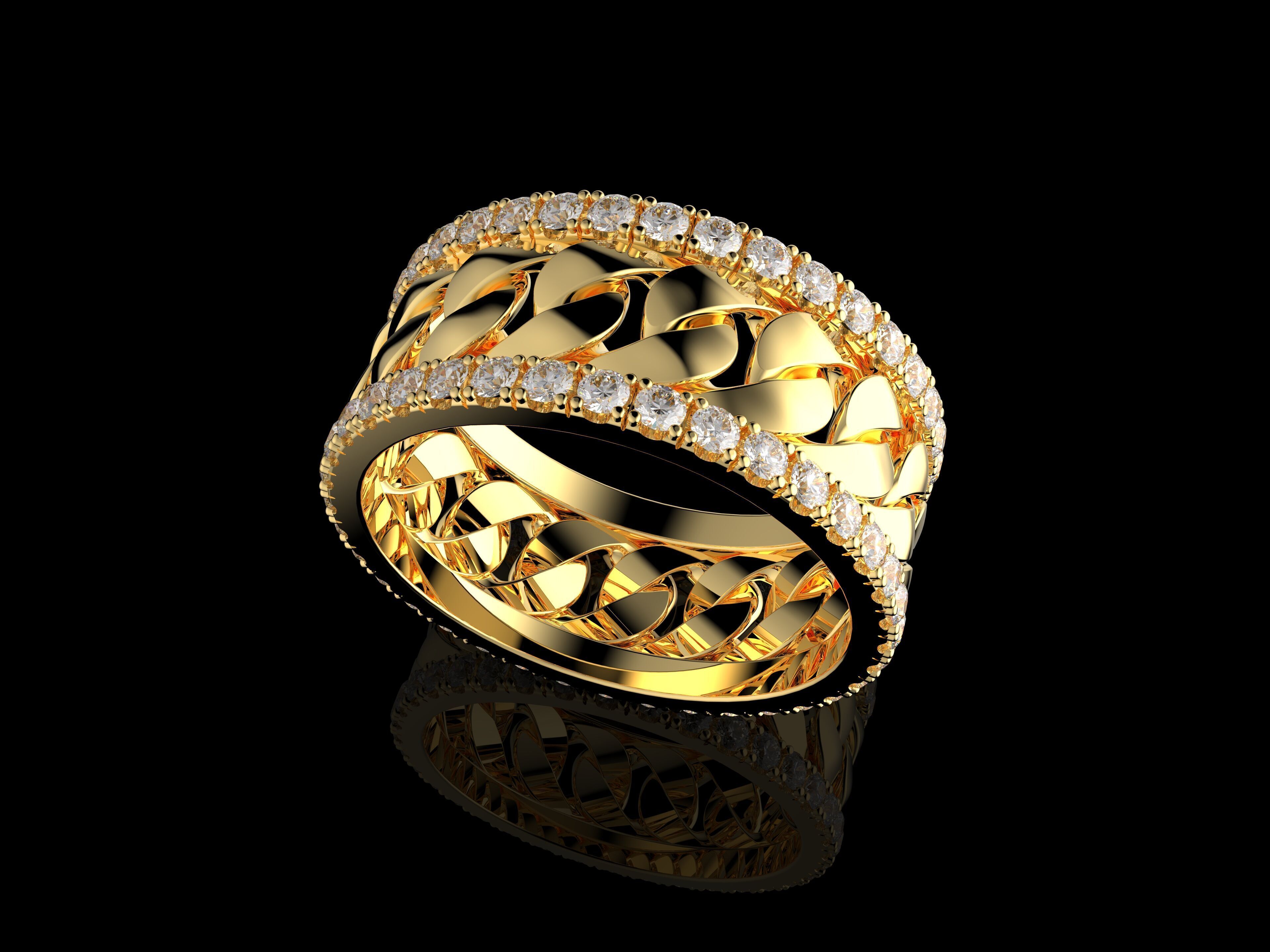 Gold N1416 3D print model_5