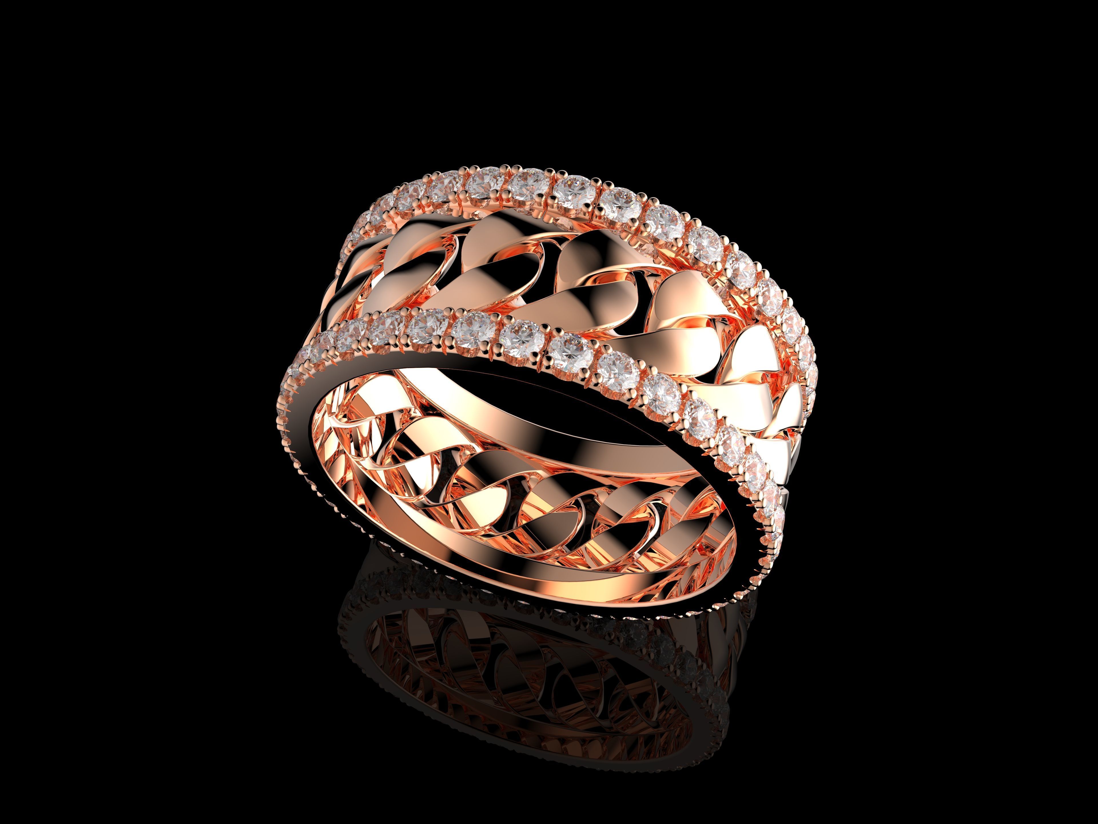 Gold N1416 3D print model_7