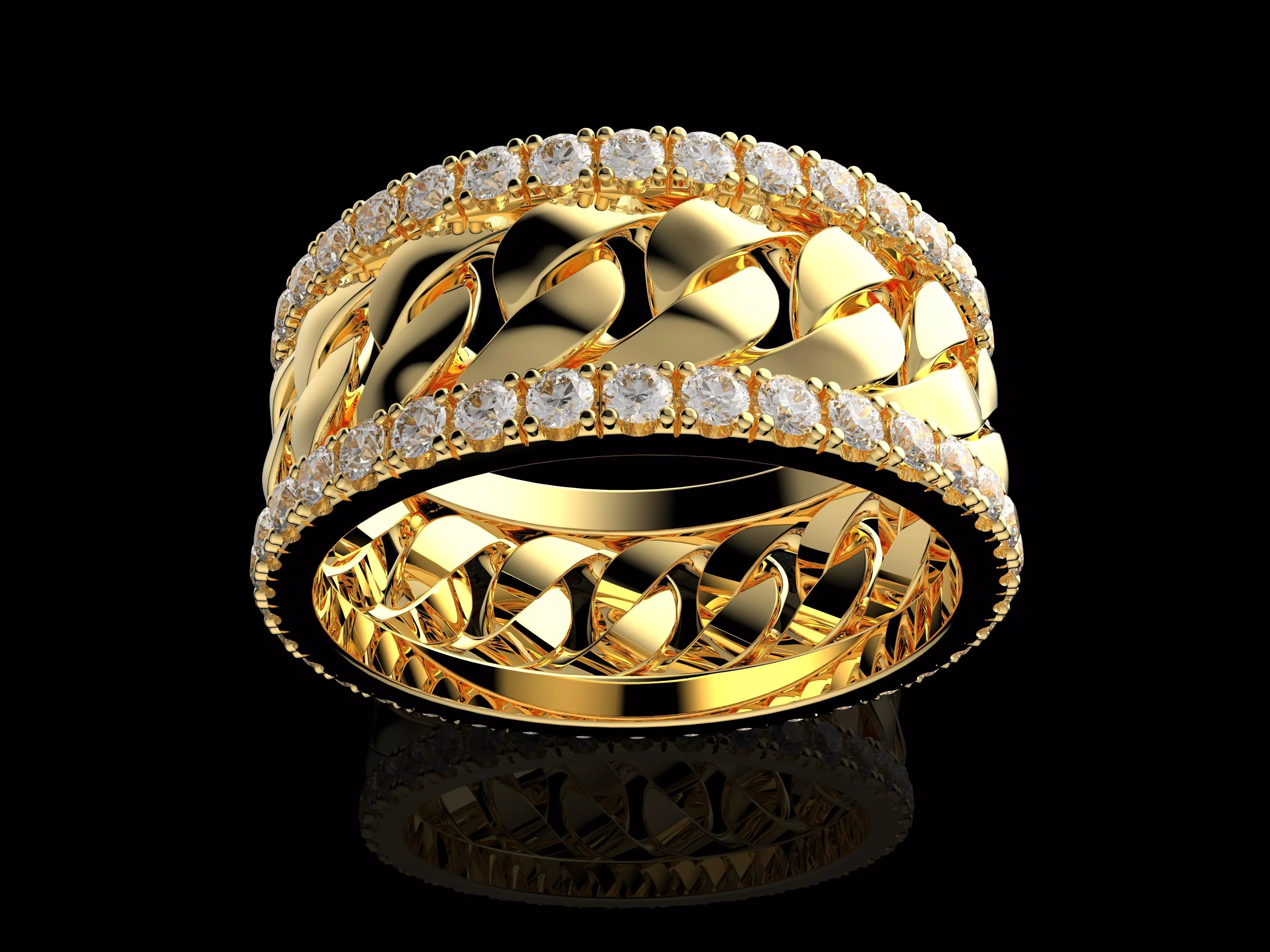 Gold N1416 3D print model_0