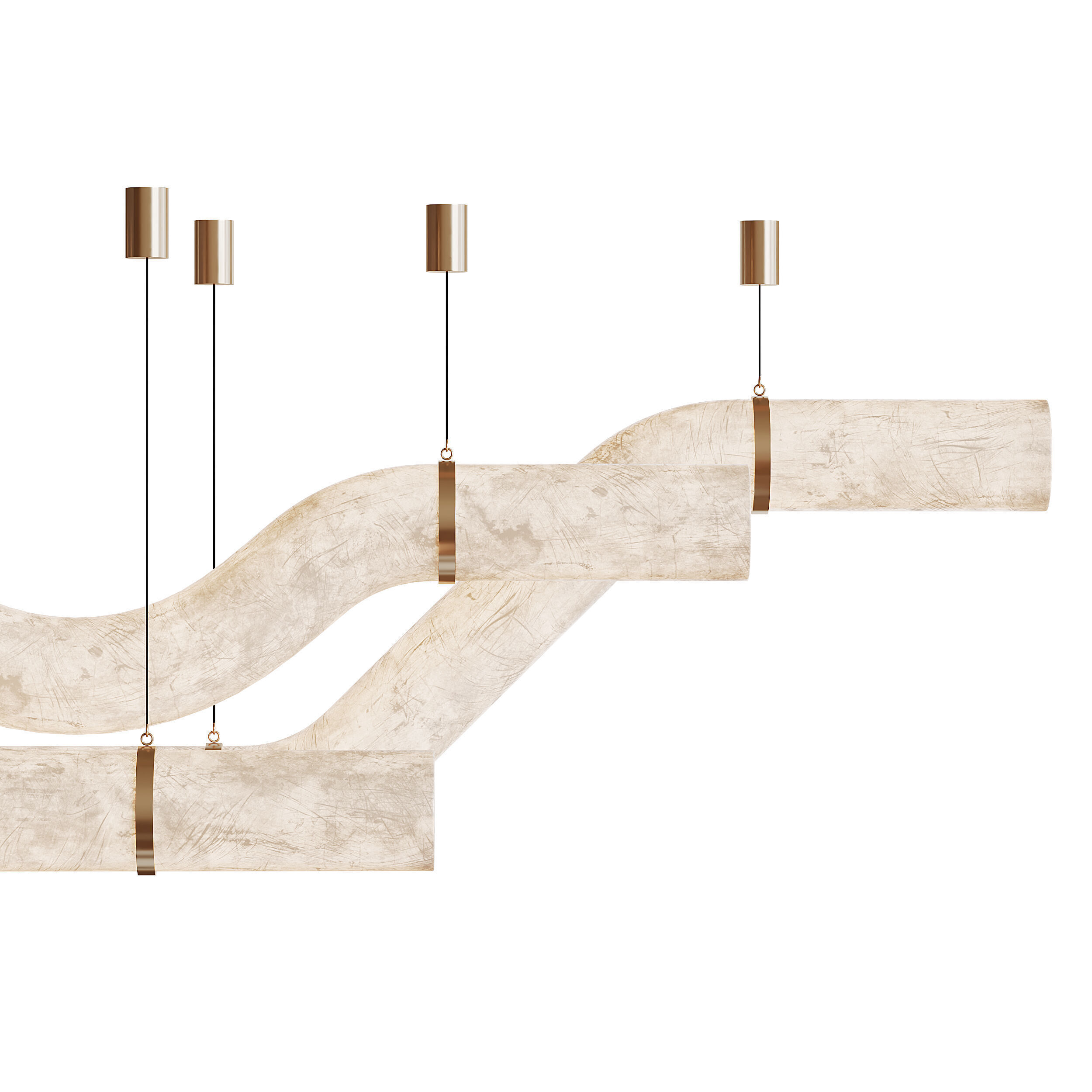 Liberty Pendant Light 3D model_12