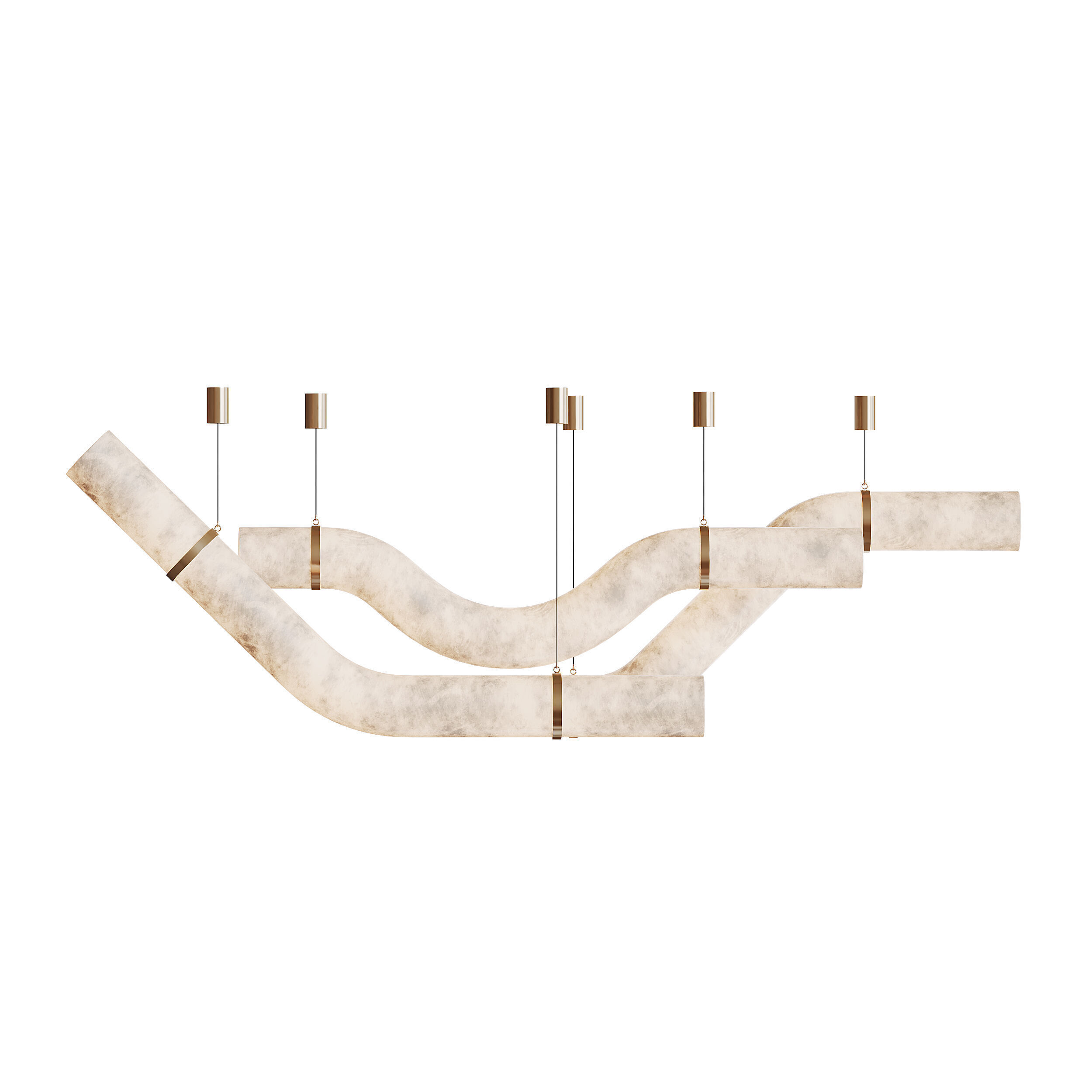 Liberty Pendant Light 3D model_11