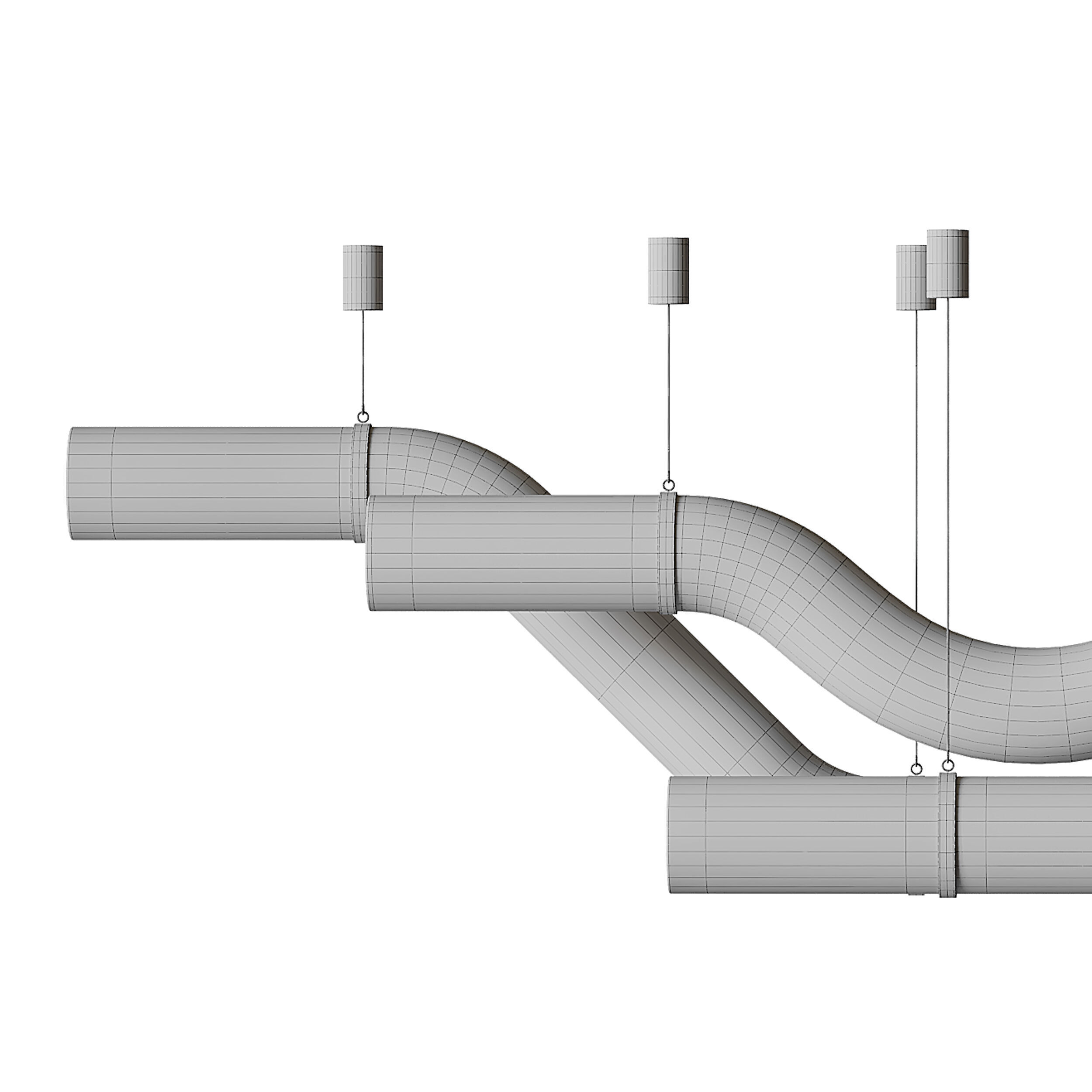 Liberty Pendant Light 3D model_14