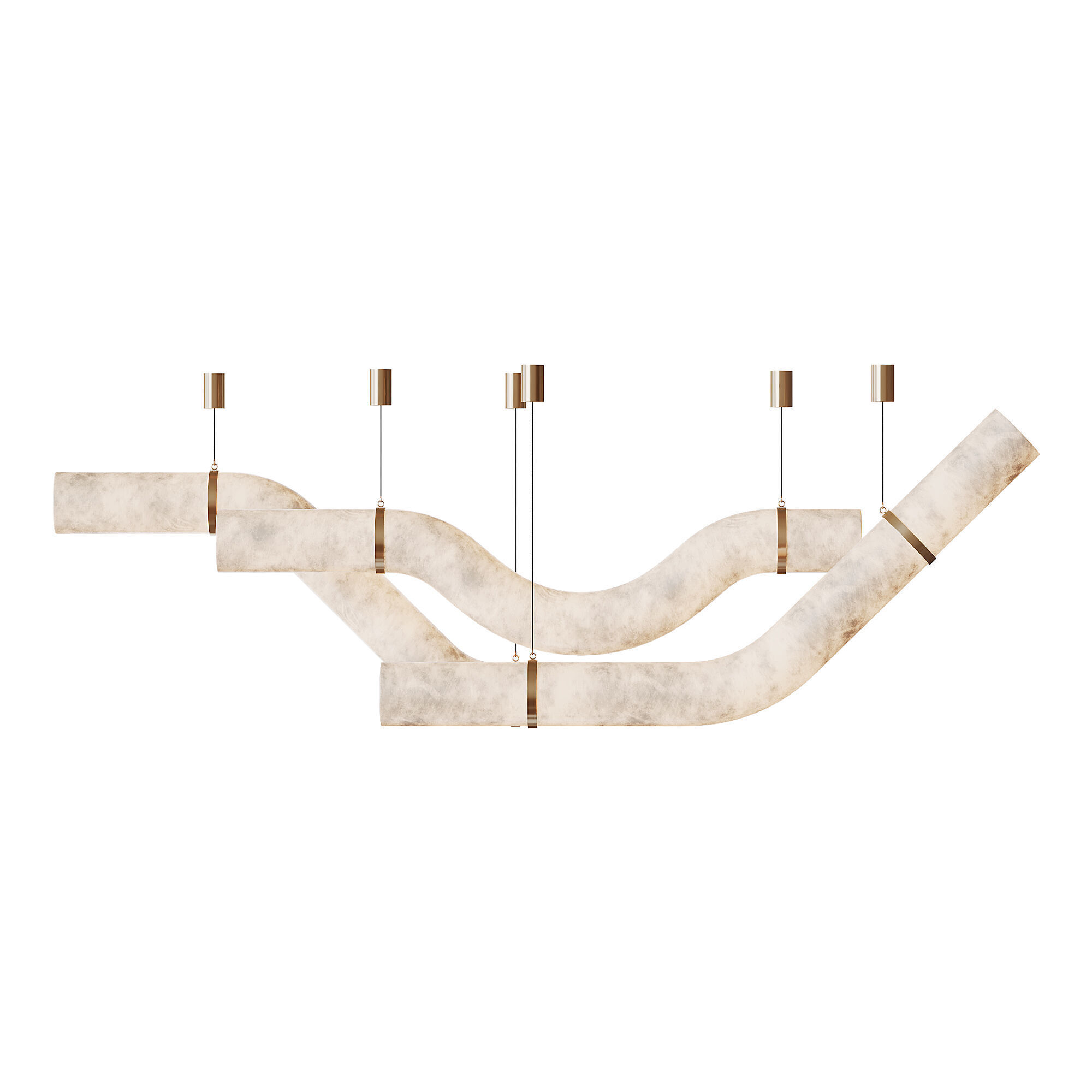 Liberty Pendant Light 3D model_3