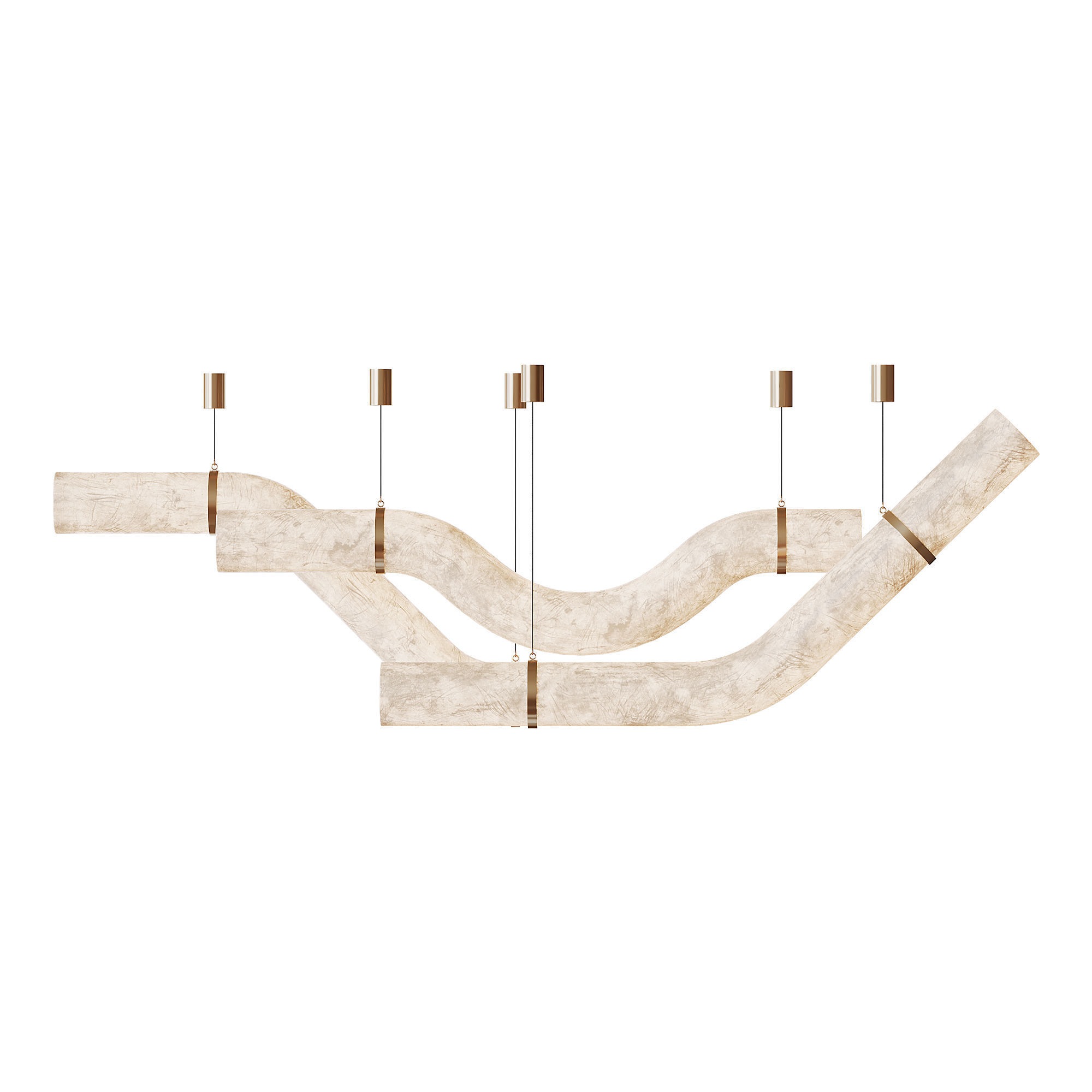 Liberty Pendant Light 3D model_4