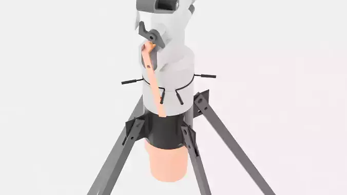 High-Pressure Impact Rain sprinkler  3D Printable Prototype