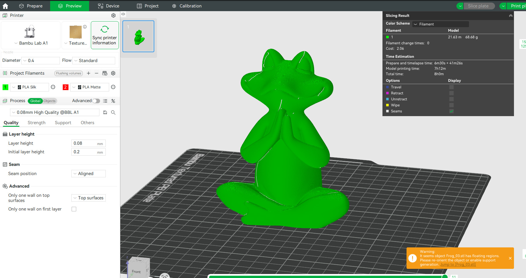 Meditation Frog Statues for Home Office Shelf Decor 3D print model_20