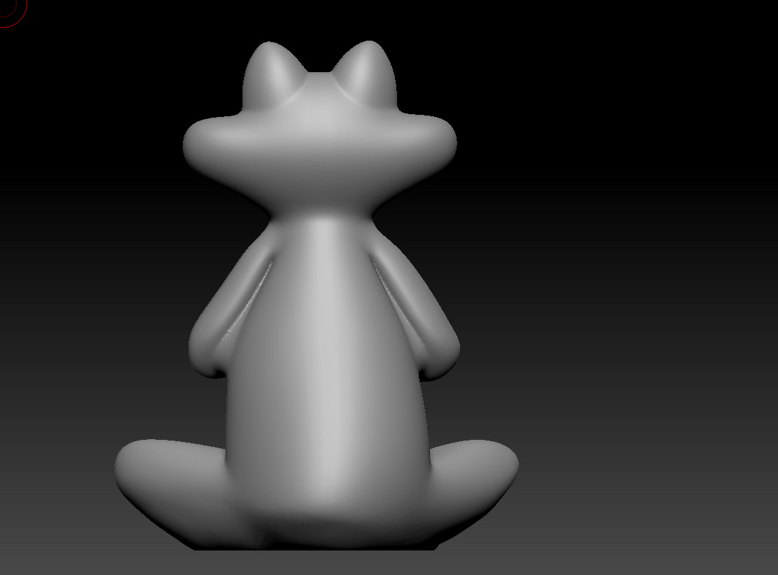 Meditation Frog Statues for Home Office Shelf Decor 3D print model_12