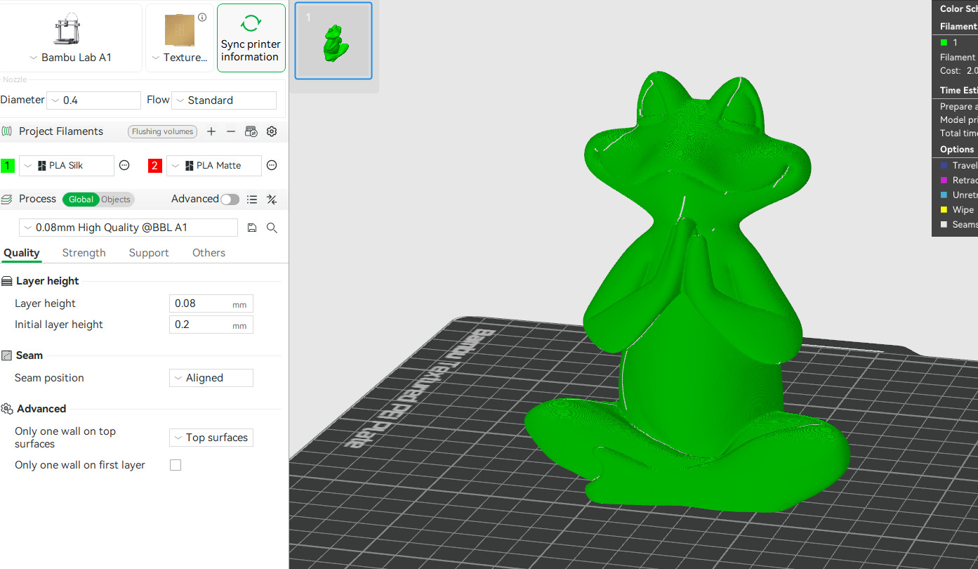 Meditation Frog Statues for Home Office Shelf Decor 3D print model_19