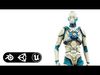 CYBORGTOPIA B-8  Rigged for Unreal Engine - Unity - MIXAMO 3D model_1