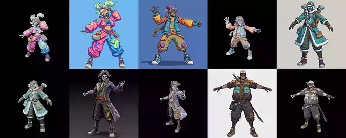 StreetGear bundle 6 pack 100 glb