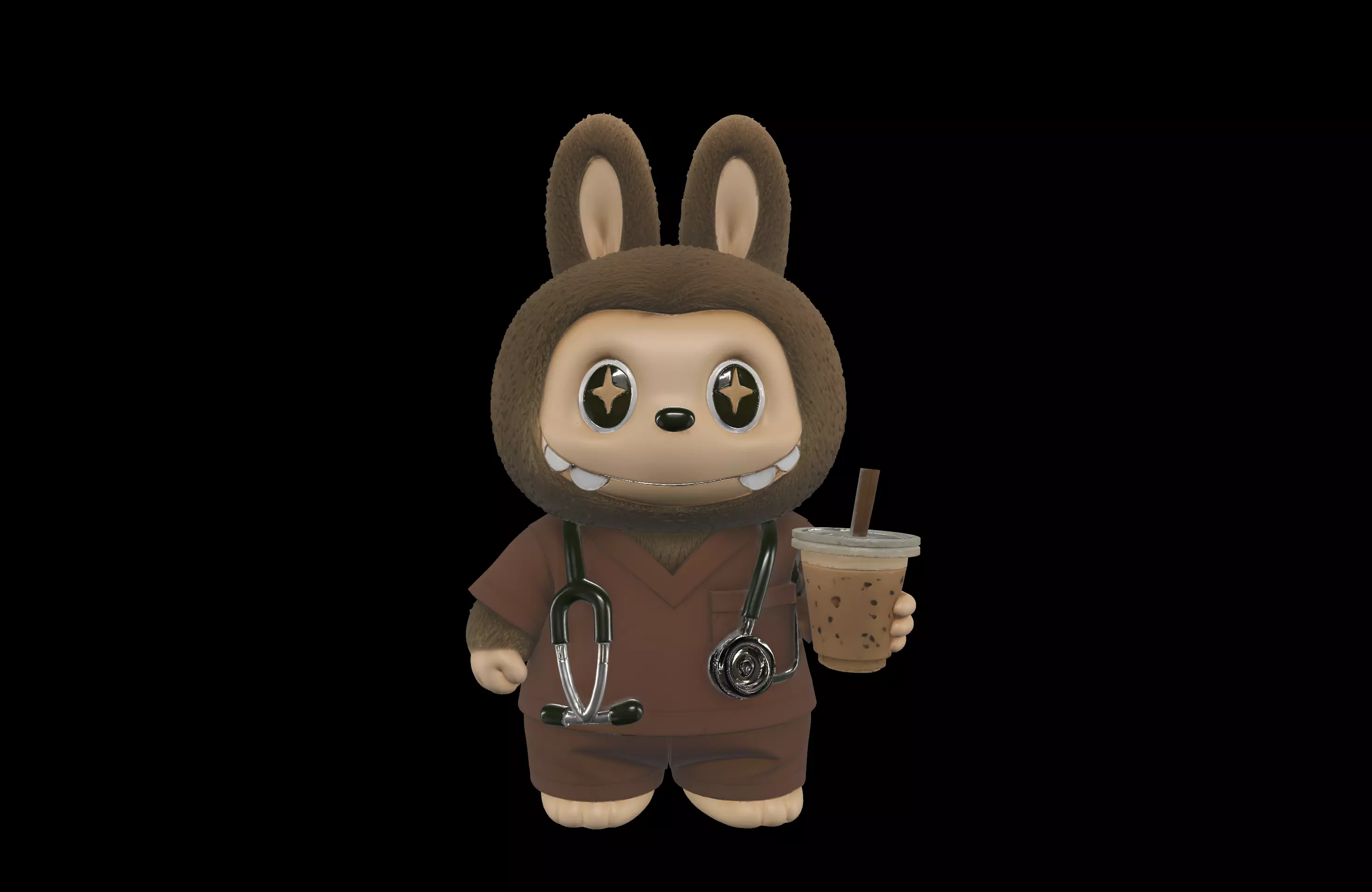 labubu-coffee 3D print model