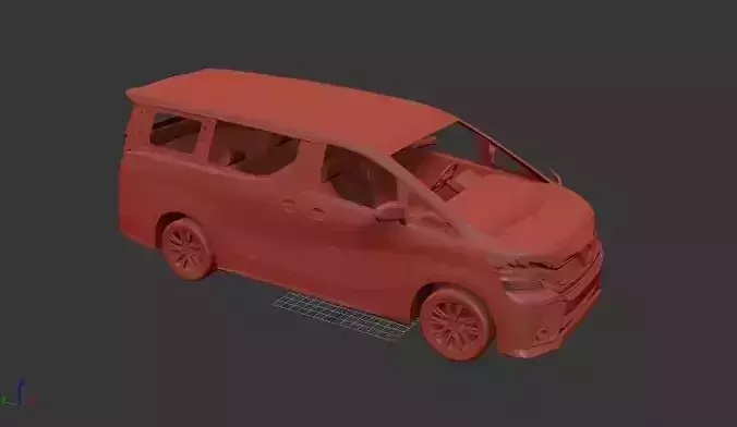 Toyota Vellfire Mk2 Aero 2015