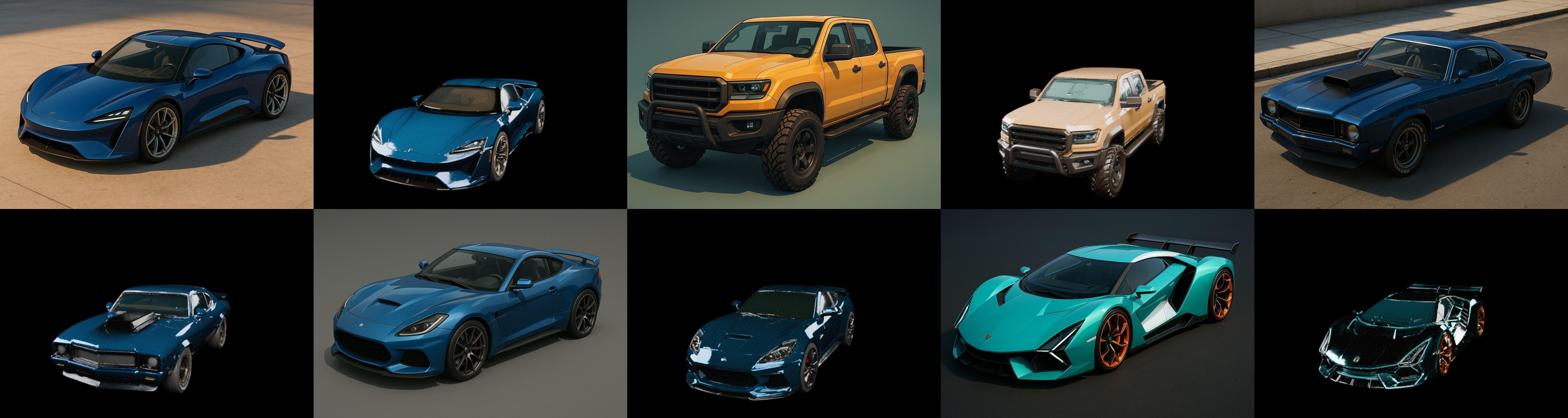 Sport Car bundle 21 pack 68 glb 3D model_1