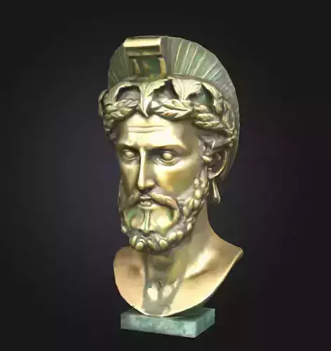 greek roman rome statue model marble sculpture bust