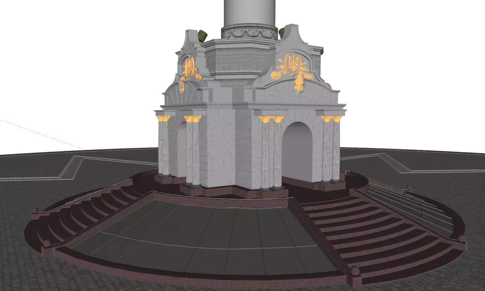 Stella on Maidan Nezalezhnosti 3D model_0