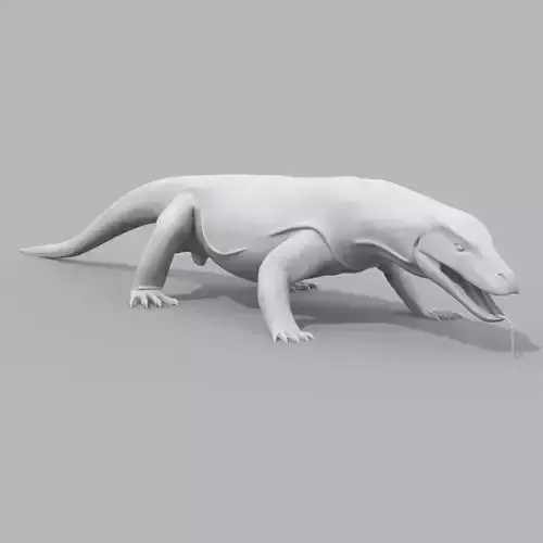 komodo Dragon Shape