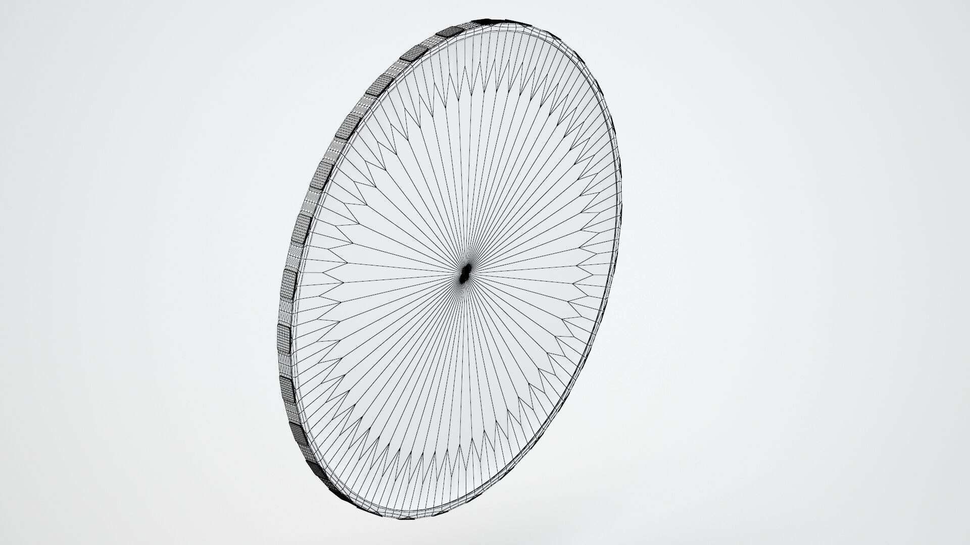 Qest Coin 3D model_12