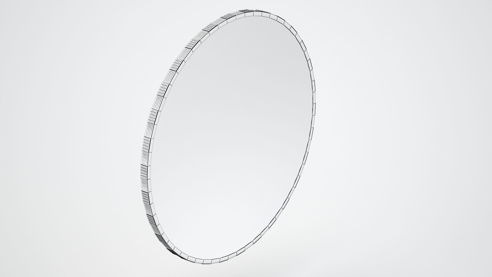 Silver Qest Coin 3D model_11