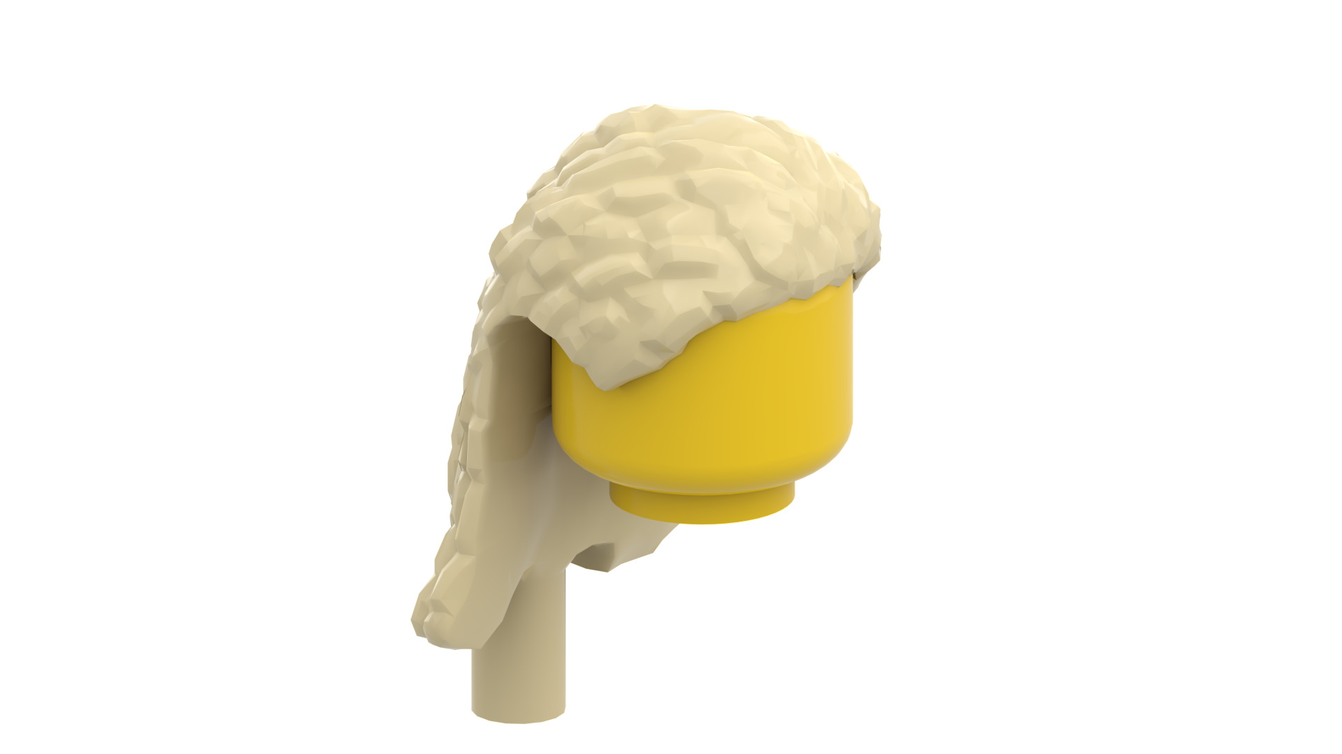 TwinD Lego - Minifigure Hair pack 11 3D print model_3