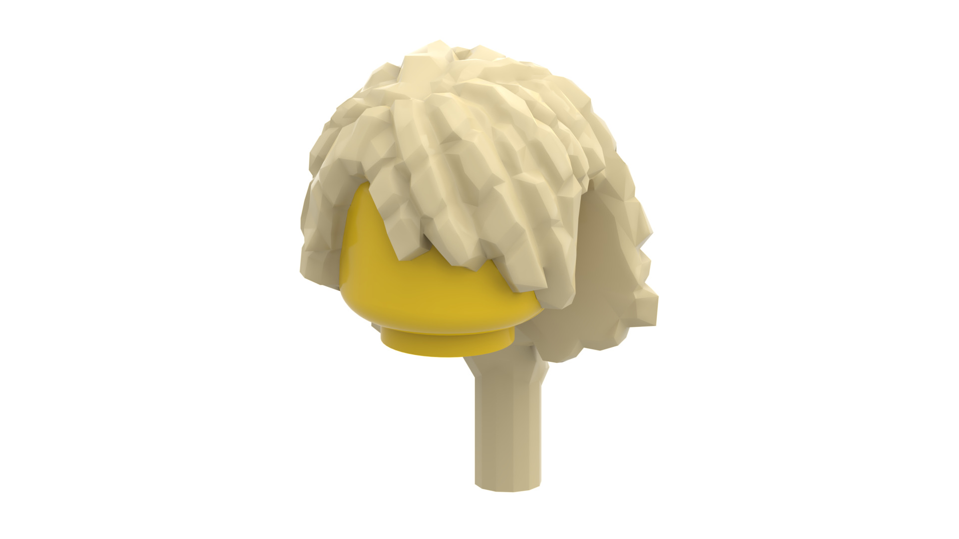 TwinD Lego - Minifigure Hair pack 11 3D print model_48