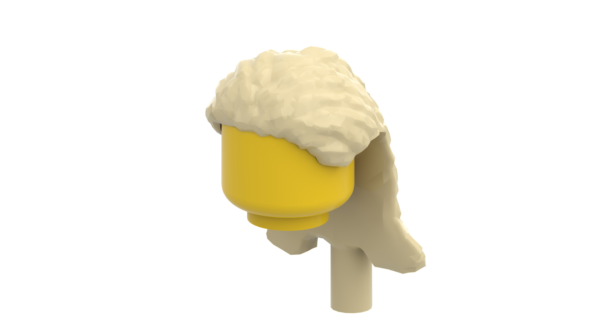 TwinD Lego - Minifigure Hair pack 11 3D print model_38