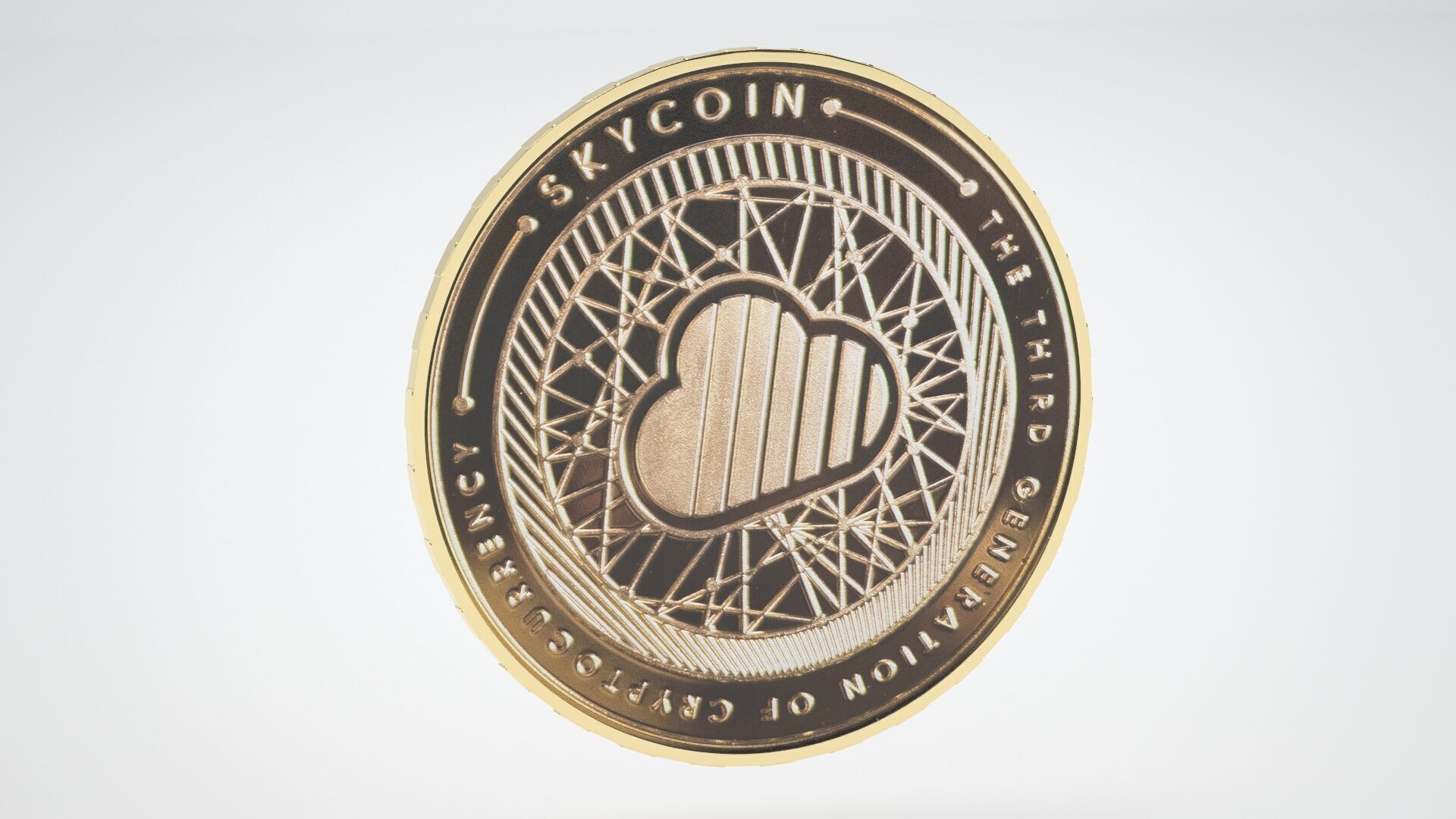 Skycoin 3D model_5