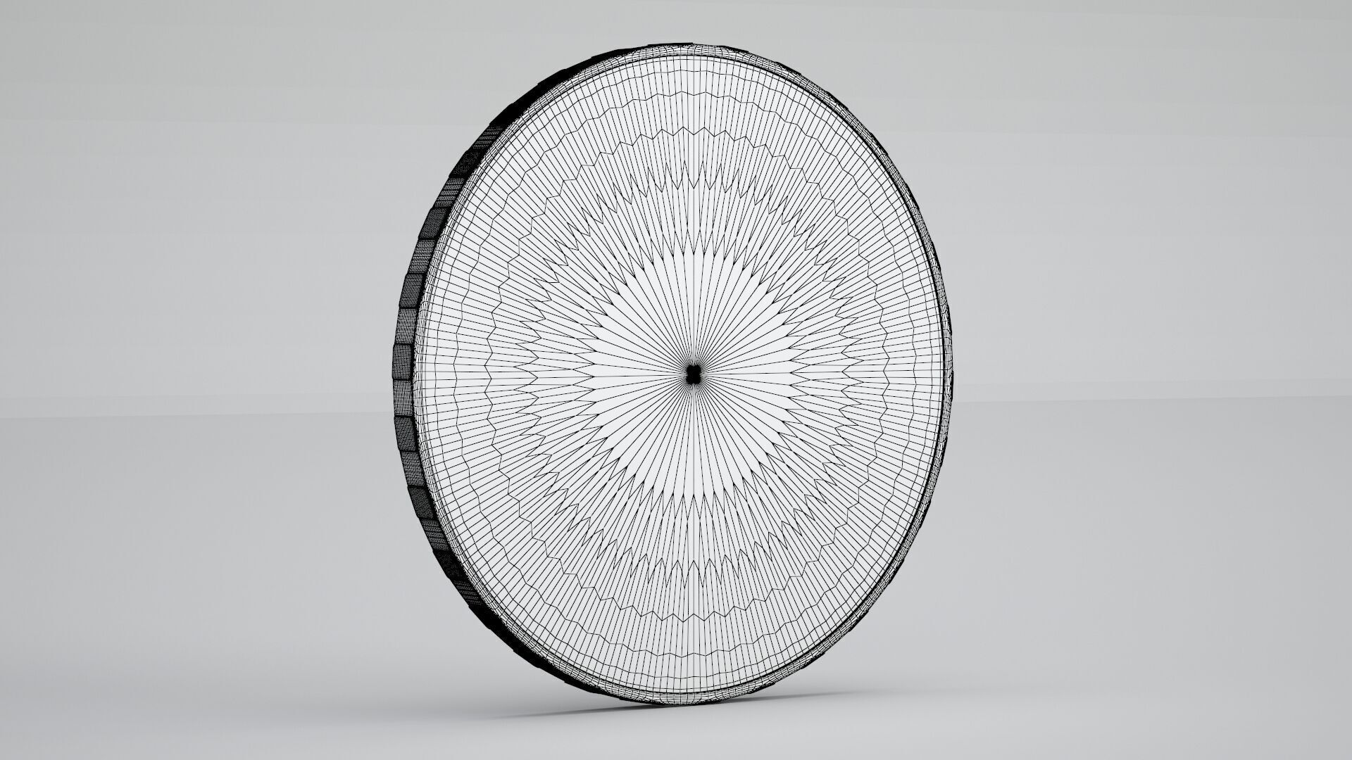 Tron Coin 3D model_10