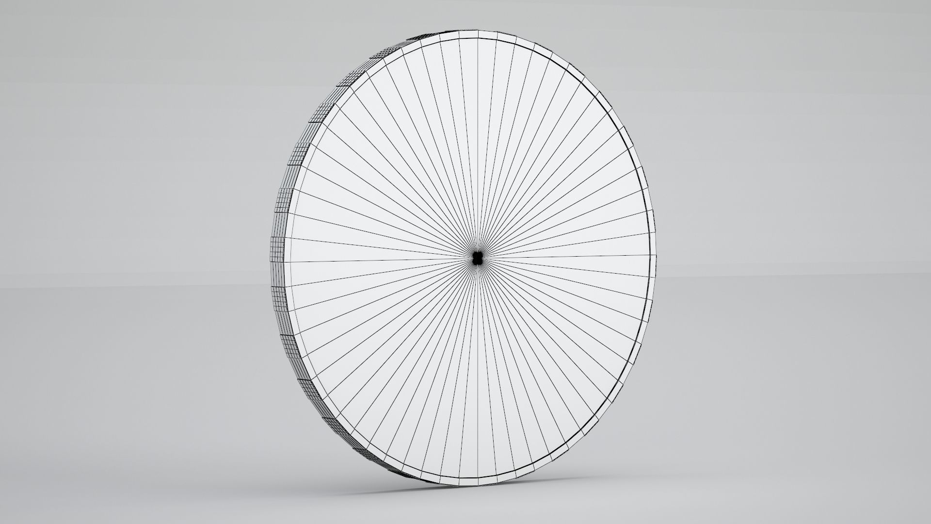 Tron Coin 3D model_8