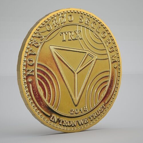 Tron Coin 3D model
