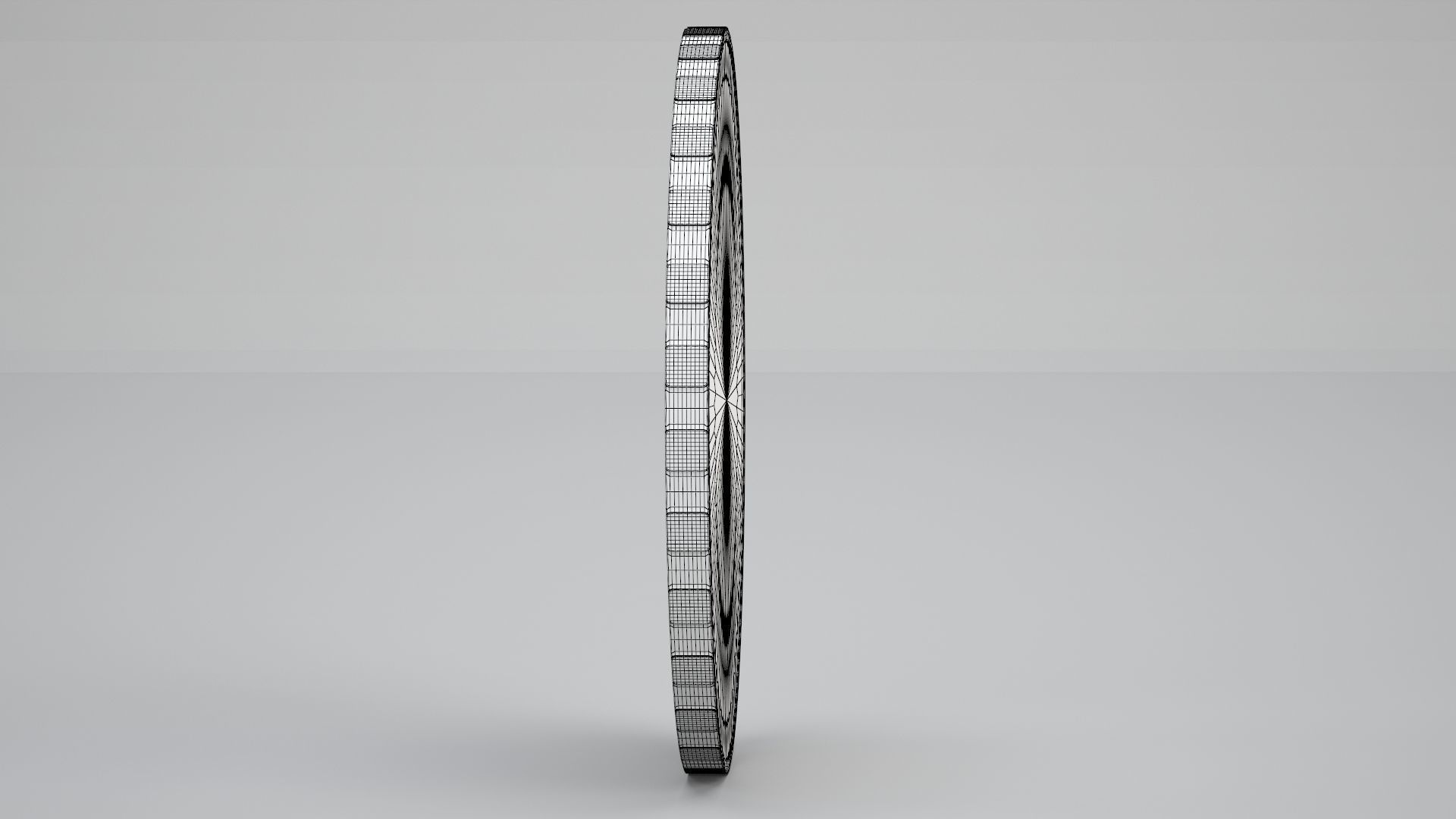 Tron Coin 3D model_15