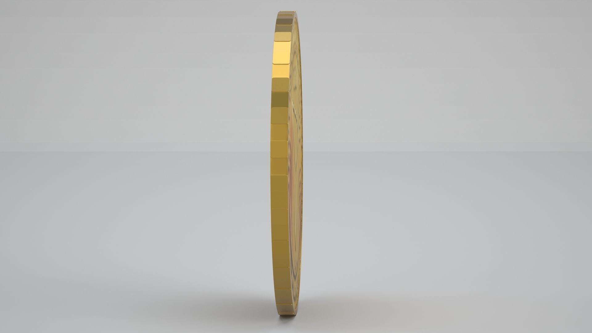 Tron Coin 3D model_6