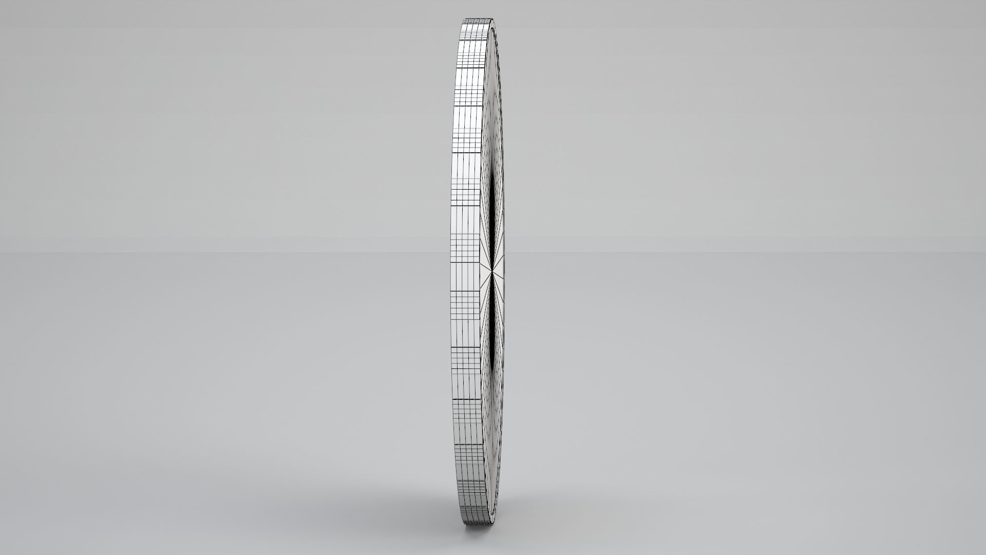 Tron Coin Copper 3D model_14