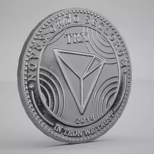 Silver Tron Coin