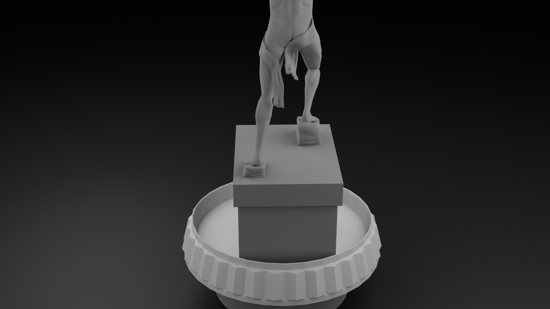 Pemuda Membangun Monument 3D model_31