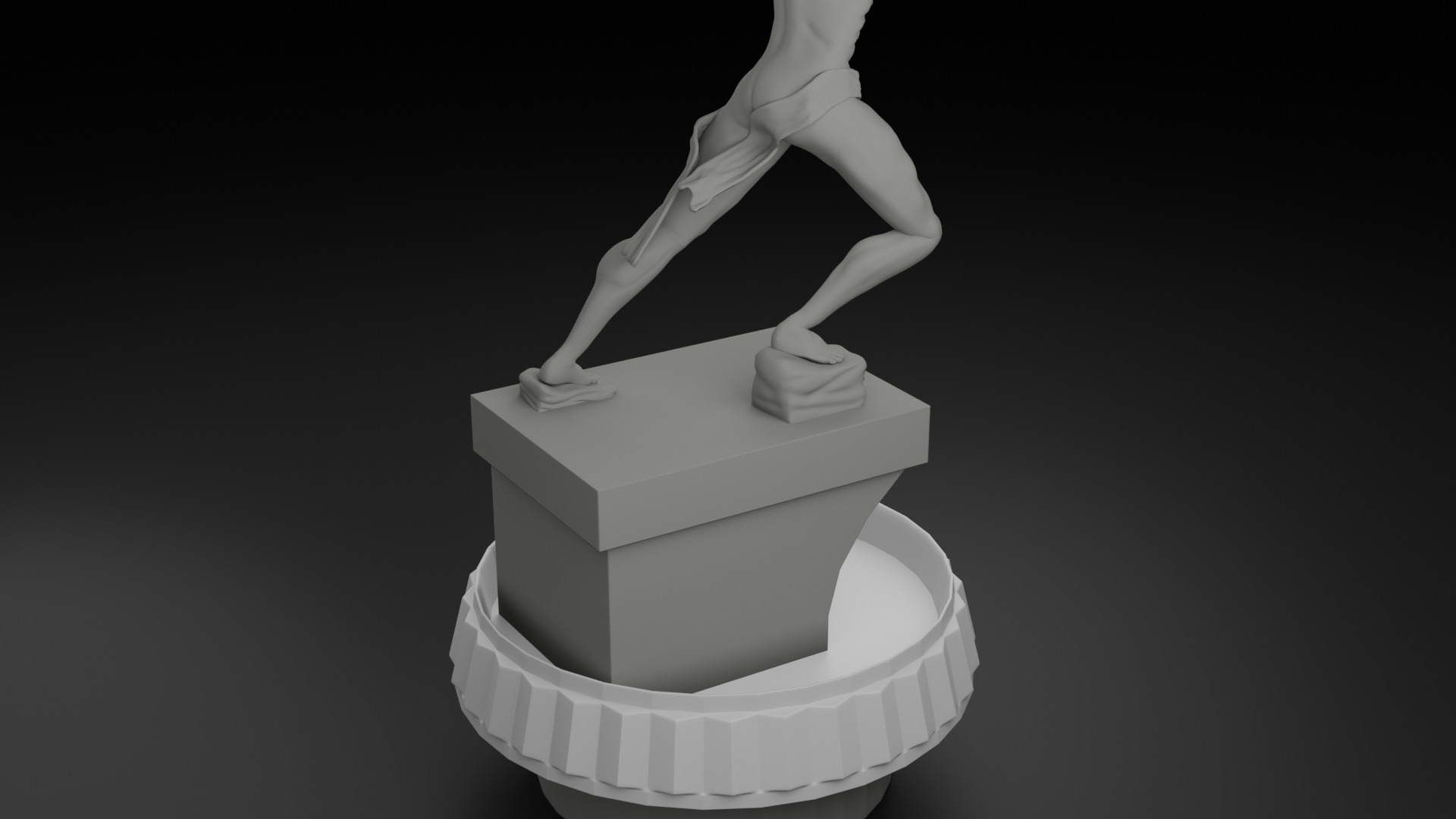Pemuda Membangun Monument 3D model_32