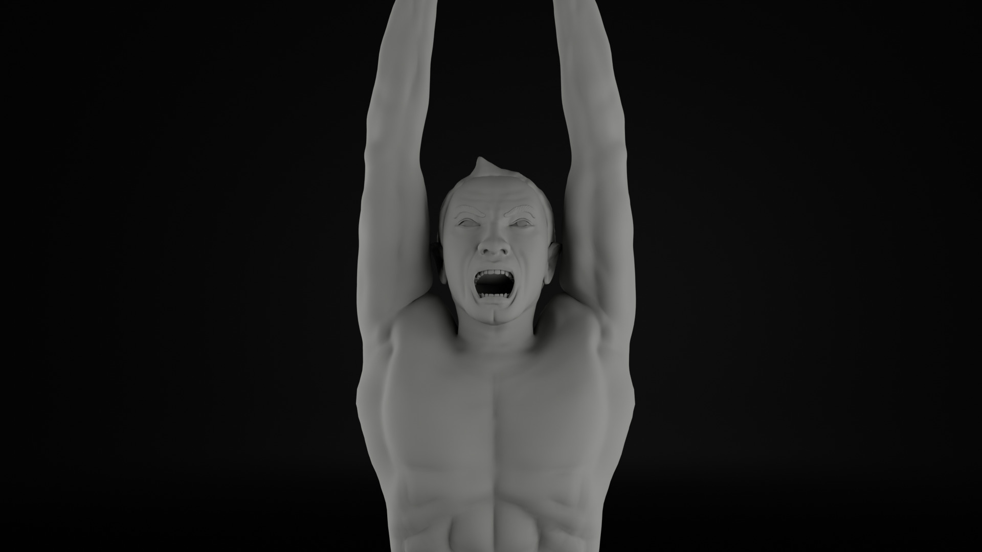 Pemuda Membangun Monument 3D model_46