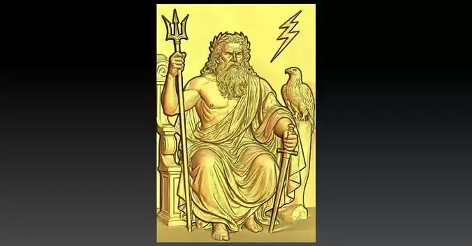 1 Zeus CNC Relief Model