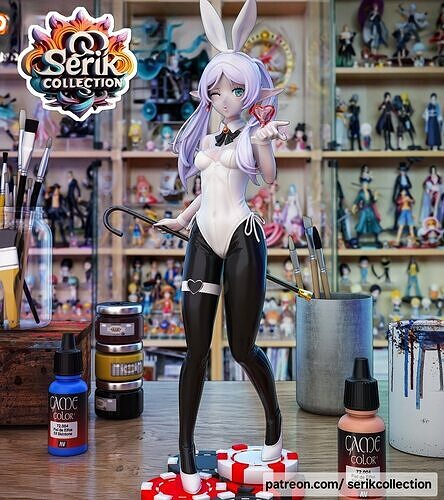FRIEREN BUNNY ver - SOSO NO FRIEREN 3D print model