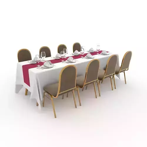 Banquet Table and Chair 88