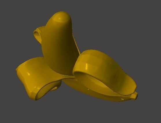 Banna  3D print model_1