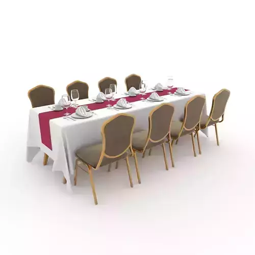 Banquet Table and Chair 91