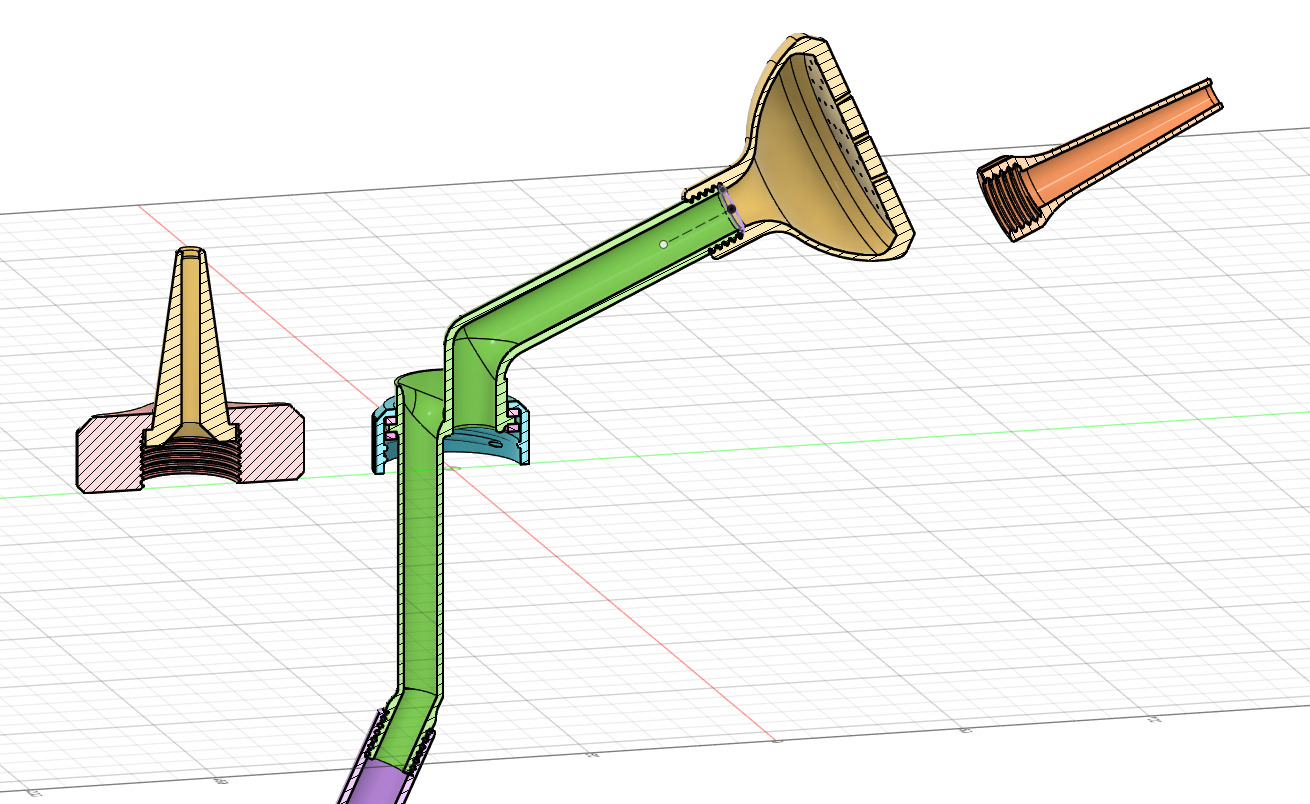 Gallon Jug Gardening Adapter 3D print model_2
