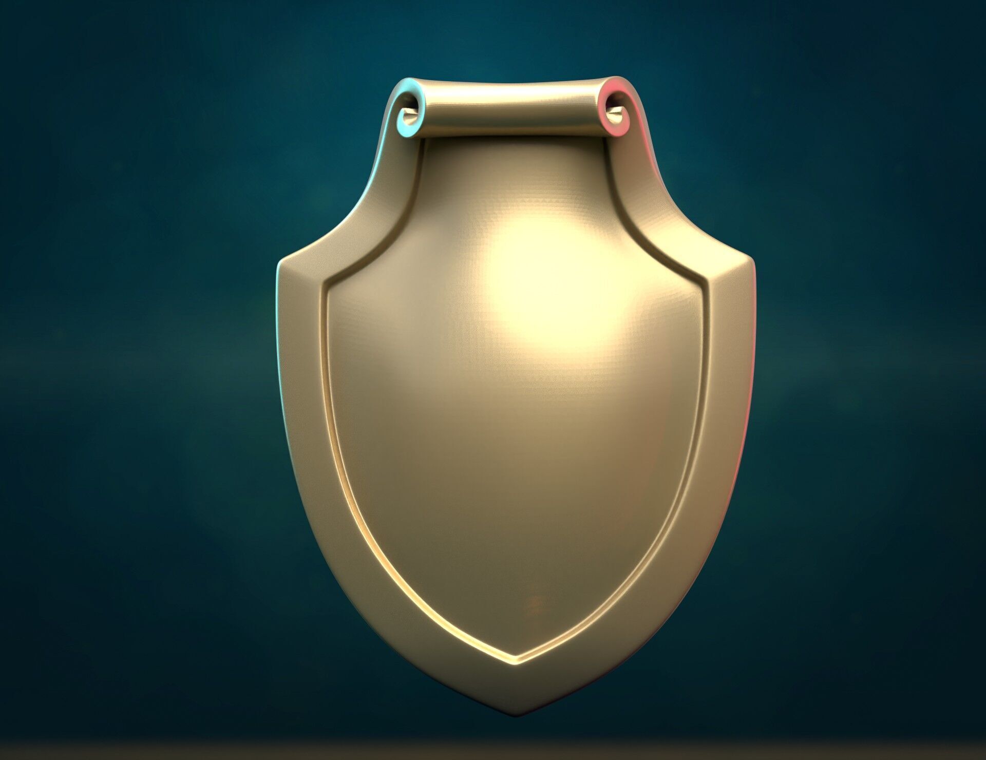 Shield printable 3D print model_5